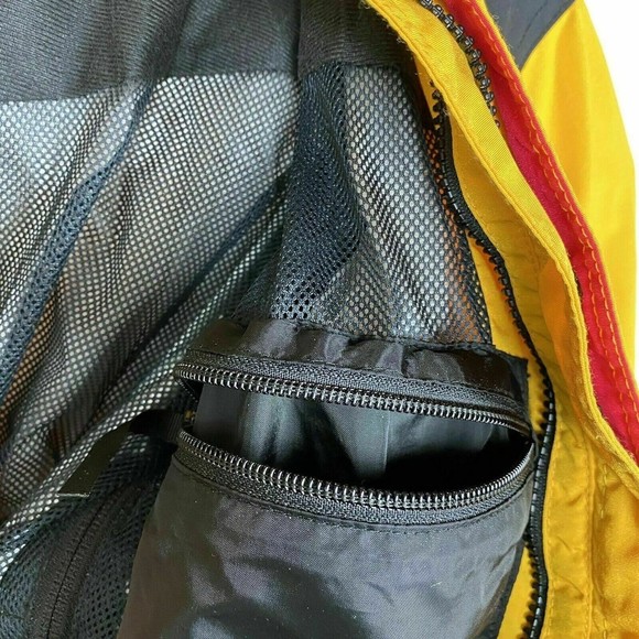 The North Face Jacket Women 8 Ski Snowboar Yellow Black Extreme Light Hooded VTG - Picture 8 of 12